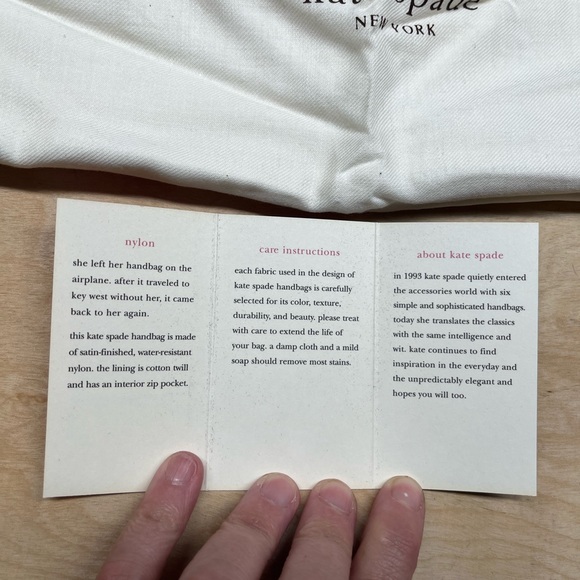 Vintage Kate Spade bag, lavender handbag 1990’s - Picture 8 of 10